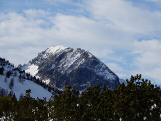 Permuthwand 2479m und Rießlwand 2377m