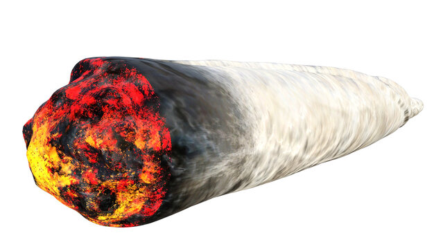 Joint, png.,  gl&uuml;hend, Glut, 3d
 