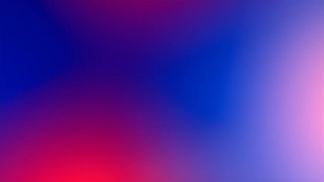 A gradient background with soft blends of red, pink, purple, and blue hues