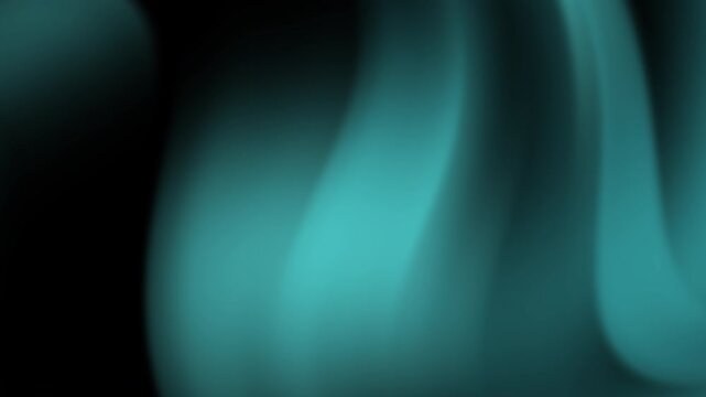 Abstract dark green gradient luxury motion background with smooth flowing waves, deep emerald glow, futuristic premium branding visual
