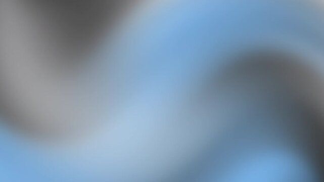 Blue grey gradient clean corporate motion background with soft layered curves, minimal aesthetic, professional business presentation visual