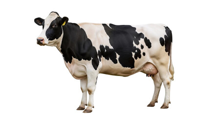 cow on white background © Daniel