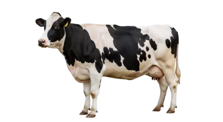 Fototapete Kuh cow on white background  © Daniel