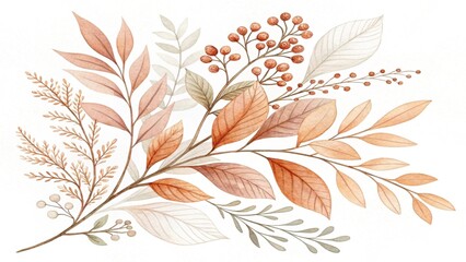 autumn leaves vector
