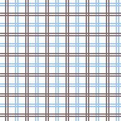 Abstract geometric background with checkered stripes. Vintage vector seamless pattern with horizontal and vertical lines. Retro repeat ornament wallpaper. Soft colored fashion allover print