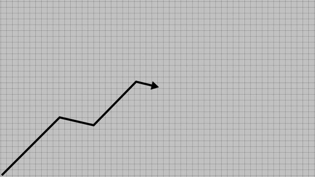 A minimalist monochrome image displays a gray grid pattern with uniformly sized squares and a small black arrow pointing left high quality