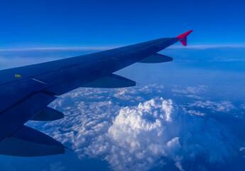 view from airplane window