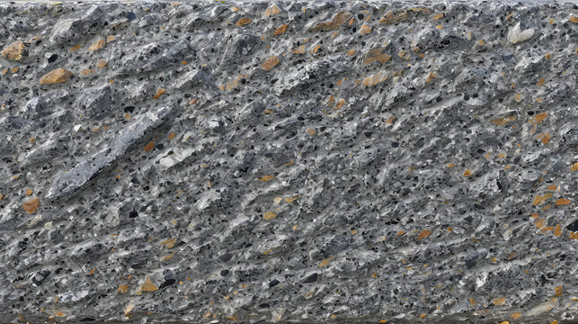 coarse grain porphyritic texture in granite