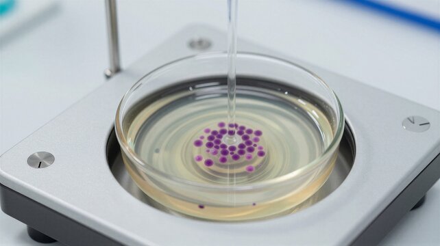 Spinner Flask on Magnetic Stirrer