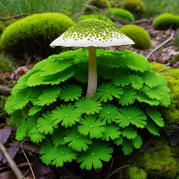 Chlorophyllum molybdites, commonly known as the green-spored parasol, false parasol, green-spored lepiota and vomiter, is a poisonous widespread mushroom. Scottish Borders, UK