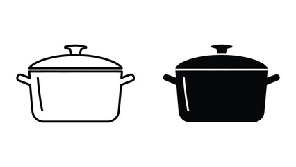 Pot and saucepan graphic