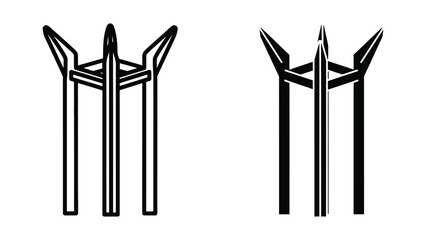 Wind turbines illustration © Jahidul