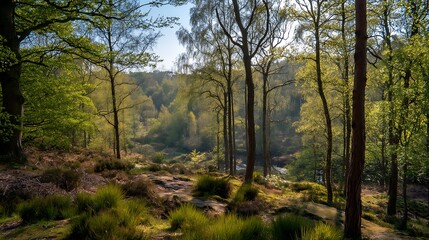 Nature-inspired visual concepts exploring seasons, sustainability, eco lifestyle, and mindfulness through immersive perspectives and diverse artistic styles.