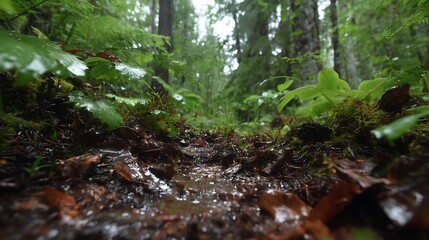 Nature-inspired visual concepts exploring seasons, sustainability, eco lifestyle, and mindfulness through immersive perspectives and diverse artistic styles.