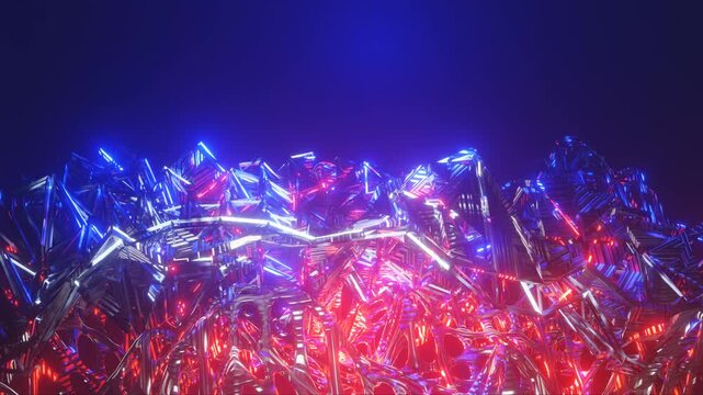 Psychedelic VJ loop with trippy spaceship interior for music festivals, DJ sets, and live performances. Hypnotic seamless animation perfect for nightclub visuals. 4K quality.