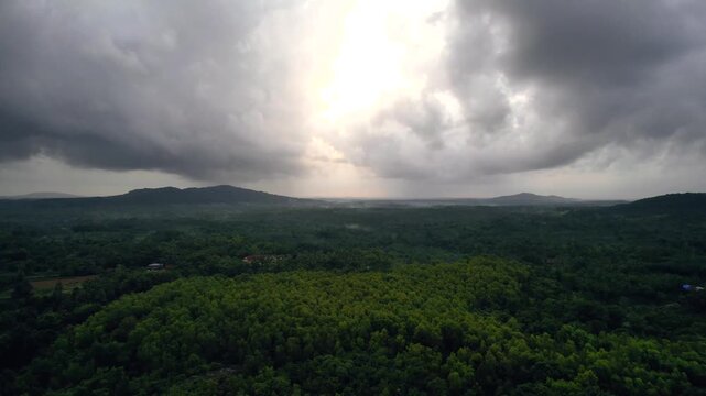 Narure Road, kudremukh to Karkala road, Kudremukh hills background 
