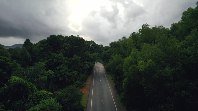 Narure Road, kudremukh to Karkala road, Kudremukh hills background 