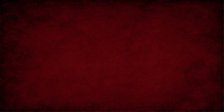 A dark red grunge textured wallpaper featuring an aged vintage paper pattern on a rough antique surface with blank copy space for a retro Christmas backdrop design