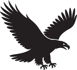 Fototapeta premium vector illustration of a eagle