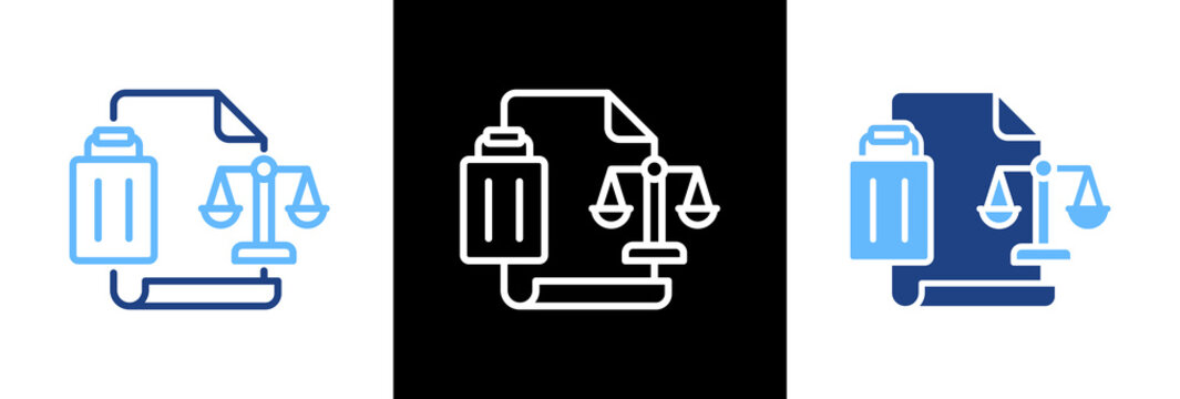 Leave Policy triple icon