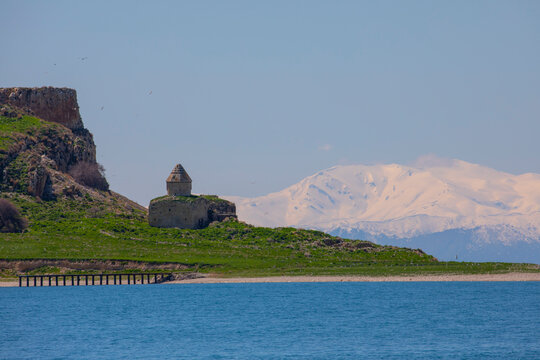 Mount Ararat (Armenian: , Ararat or , Masis; Kurdish: iyay Agir; during the Seljuk period: Eri Da), with an altitude of 5,137 meters, is the highest mountain in Turkiye.