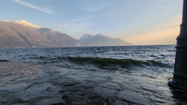 Troubled waters on lake como