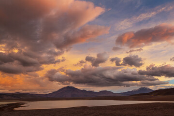 Obraz premium Lake in Chile