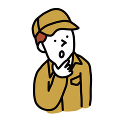 Skilled trades avatar 専門職のイラストアバター