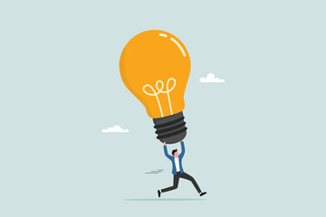Big ideas, creativity and innovation to change or create new products, solutions to solve problems, passionate entrepreneurs who bring brilliant ideas to create new products. © NASIH