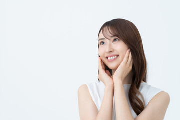 Fototapeta premium 若い女性のビューティ