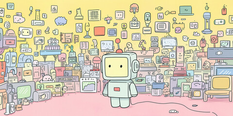 AIロボットと遊ぶ