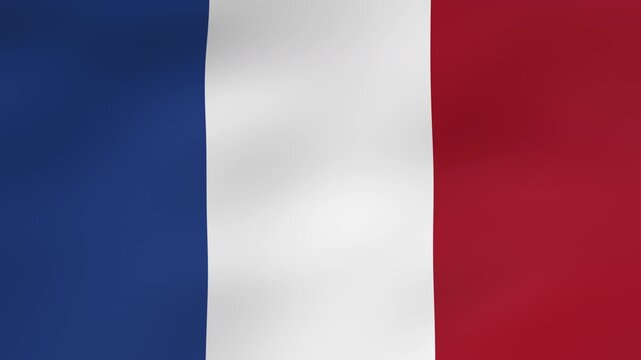 Fond tricolore bleu blanc rouge avec effet de drapeau en mouvement