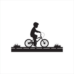 Obraz premium Modern City Bicycle - Sleek Vector Design for Urban Commuting and Active Lifestyle Concepts