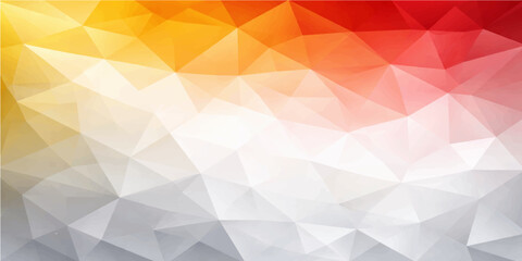 Obraz premium Abstract geometric triangle pattern background with colorful design elements