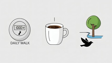 Morning Routine with Coffee and Nature.