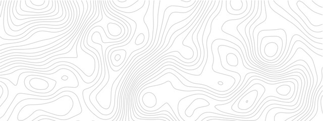 A seamless geometric vector pattern featuring black circular ornaments and wavy lines creates an abstract decorative texture for a modern wallpaper backdrop illustration © Romana