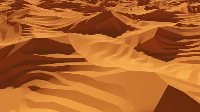 Dynamic Earth Tone Pattern Explore the use of natural, warm color palettes combined with a structured, flowing design.