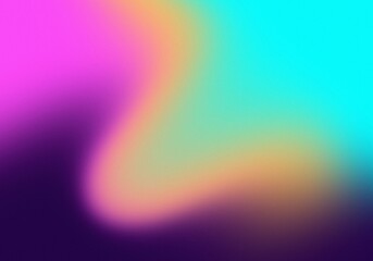 Abstract Grainy Gradient Background with Vibrant Color Blend