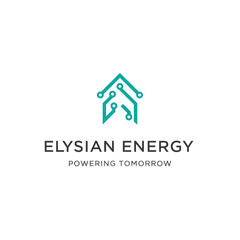 Elysian Energy Logo Design Element.