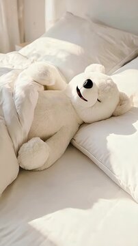 Bom Dia, Mundo: O Despertar Aconchegante do Ursinho