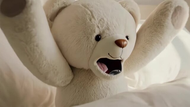 Bom Dia, Mundo: O Despertar Aconchegante do Ursinho