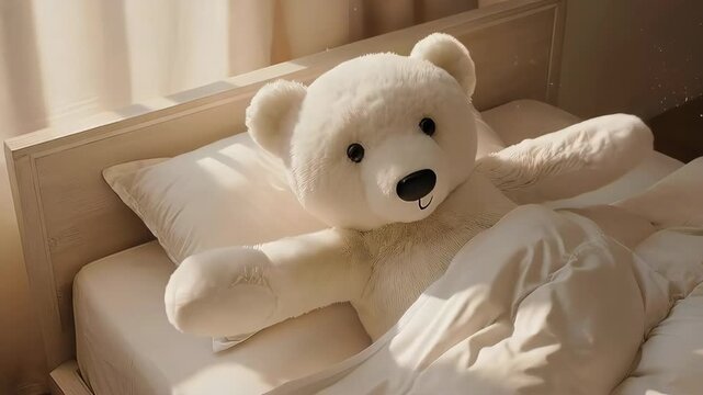 Bom Dia, Mundo: O Despertar Aconchegante do Ursinho