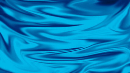 Obraz premium Abstract blue liquid wave texture with soft noise digital flow