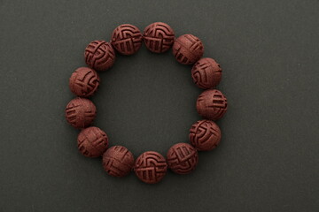 Obraz premium Chinese Medicine Luo Shen Hua He Xiang Zhu Hand String