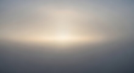 Fototapeta premium Minimal Foggy Sky with Soft Light