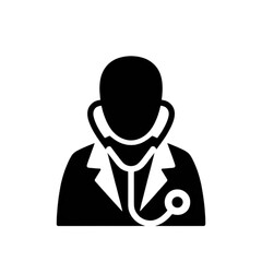 Doctor Icon Silhouette