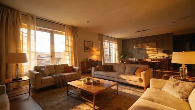 From a first-person perspective, the character will feel dizzy; the living room scene will show obvious motion blur and rotational distortion, as if the world is spinning.