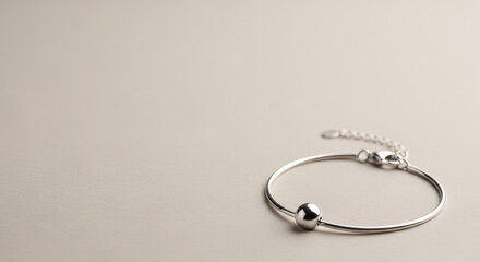 Silver Ring with Decorative Stone Details.