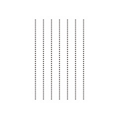 シンプルなドット罫線のアイコン