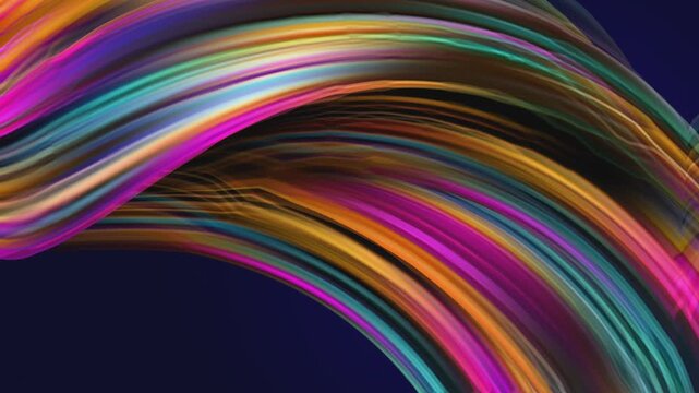 abstract background with rainbow